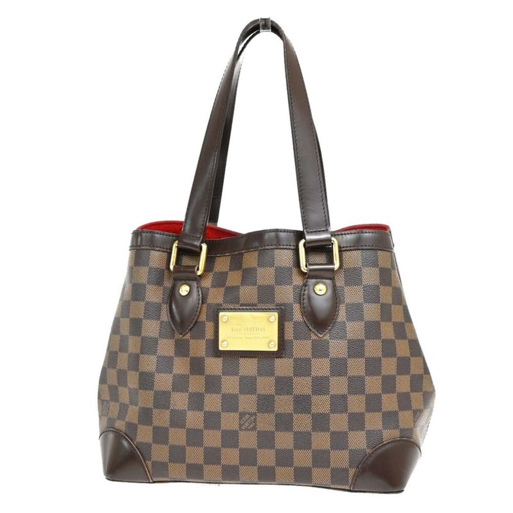 Louis Vuitton Hampstead Damier Brown Canvas Handbag